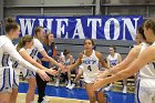 WBBall vs JWU  Wheaton College women's basketball vs Johnson & Wales University. - Photo By: KEITH NORDSTROM : Wheaton, basketball